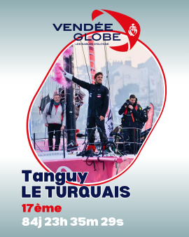 Vendée Globe 2024-2025 &amp;gt;&amp;gt; Tanguy Le Turquais
Photo by Anne Beauge - Alea